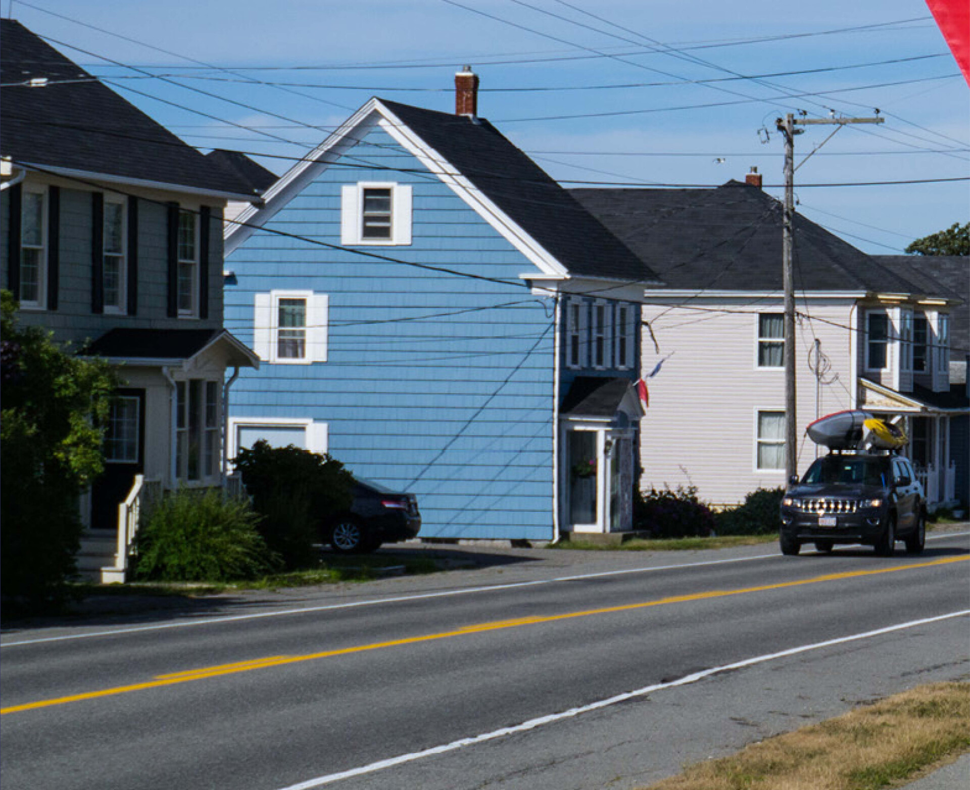 Maisons dans une rue