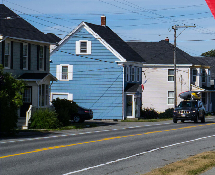 Maisons dans une rue